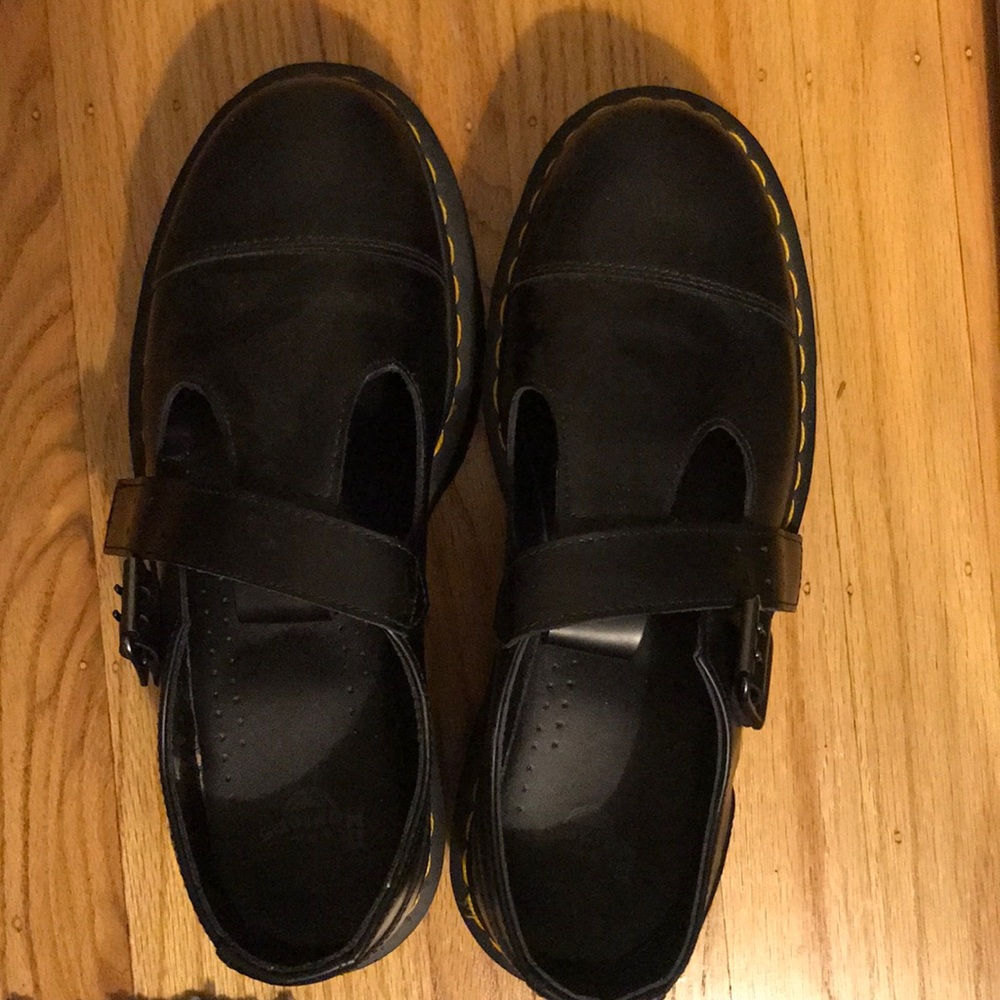 Dr. Martens Bethan platform shoes